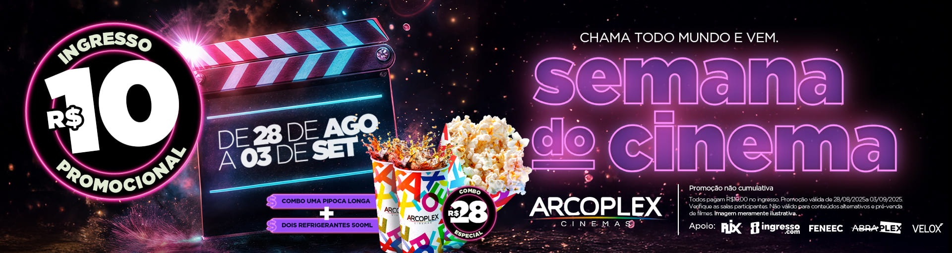 Semana do Cinema 2025
