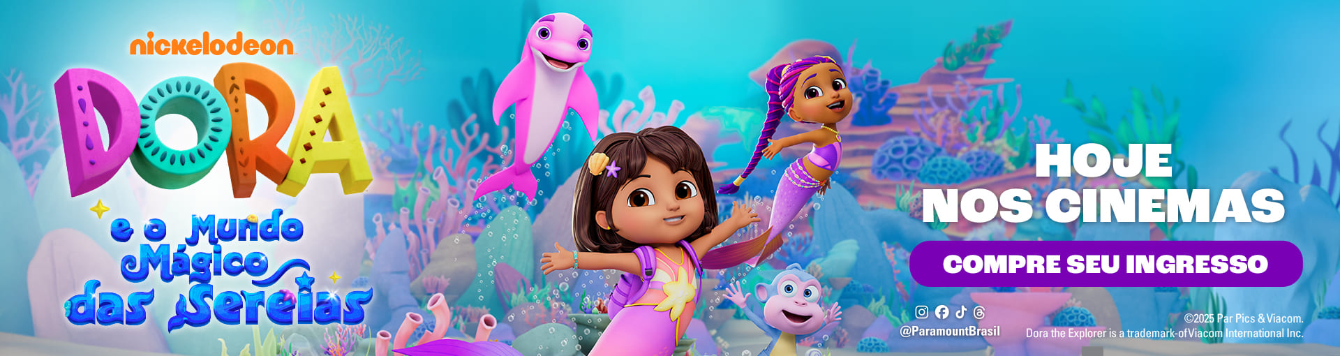 Dora e o Mundo Mágico das Sereias